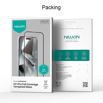 Nillkin CP+ Pro Screen Protector for Samsung Galaxy S26 FE S741 / S25 FE, Tempered Glass, Full Glue, Black