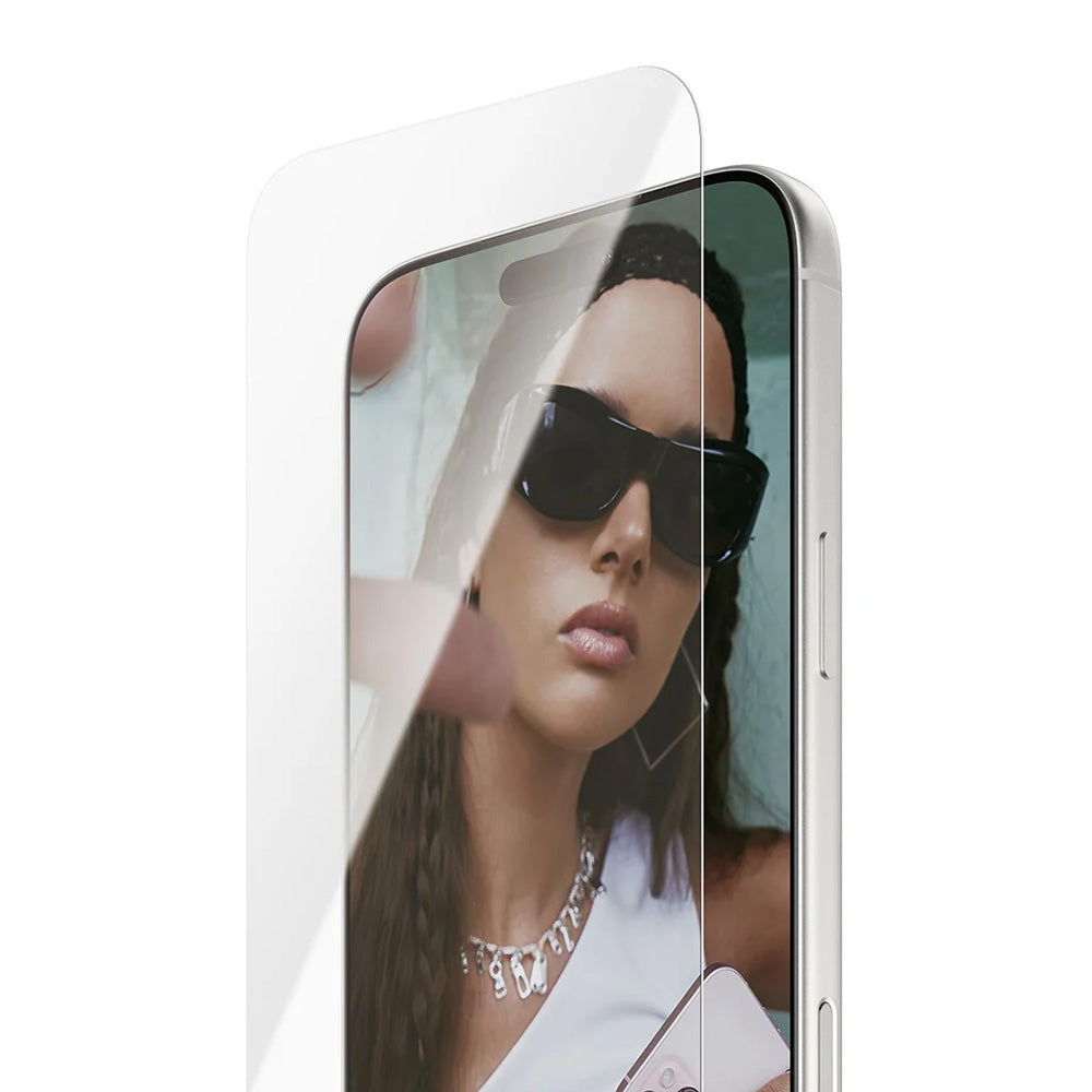 Beschermfolie PanzerGlass Safe scherm. Ultra-Wide Fit EasyAligner voor Apple iPhone 17 Pro Max, Gehard Glas, Volledige Lijm