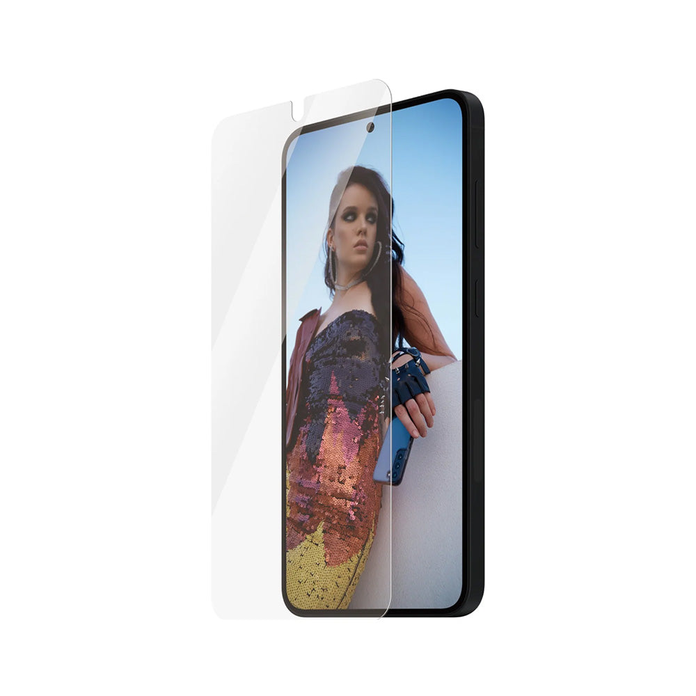 Beschermfolie PanzerGlass Safe Scherm. Ultra-Wide Fit EasyAligner voor Samsung Galaxy S25+ S936 / S24+ S926, Gehard Glas, Volledige Lijm