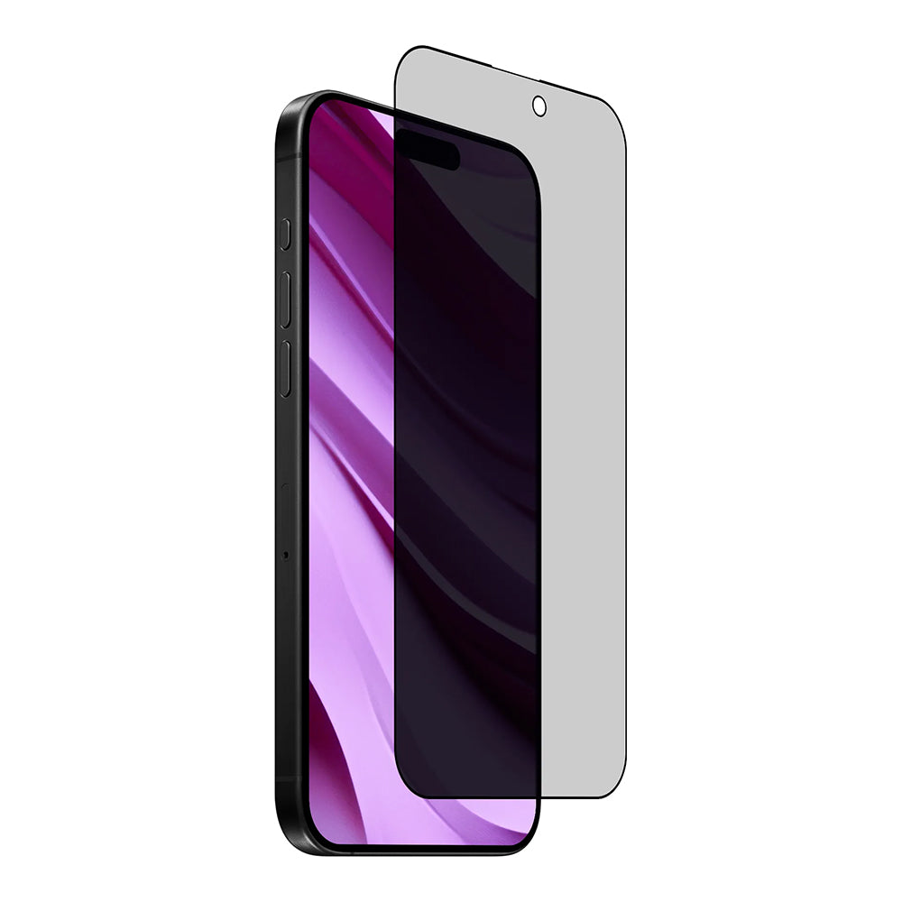 Privacy-schermbeveiligingsfolie Anank 5X Versterkte Applicator voor Apple iPhone 17 Pro, Gehard Glas, Volledige Lijm, 2.5D