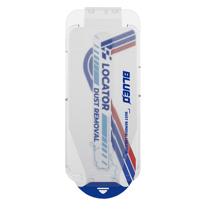 Privacy Blueo Anti-Peep Applicator Pro schermbeschermfolie voor Apple iPhone 15 Pro, gehard glas, volledige lijm