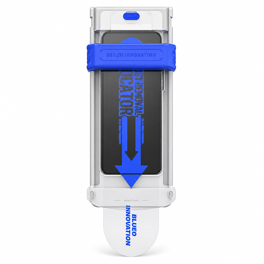 Blueo Anti Peep AR Applicator Pro privacy-schermbeschermer voor Apple iPhone 18 Pro Max, gehard glas, volledige kleeflaag, 3D
