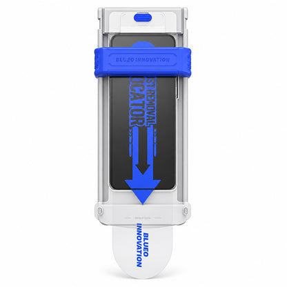 Blueo Anti Peep AR Applicator Pro privacy-schermbeschermer voor Apple iPhone 18 Pro Max, gehard glas, volledige kleeflaag, 3D