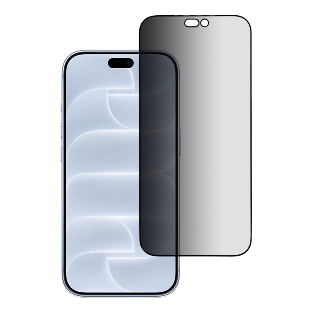 Blueo Anti-Peep AR-privacy-screenbeschermer voor Apple iPhone 18 Pro, gehard glas, volledige kleeflaag, 3D