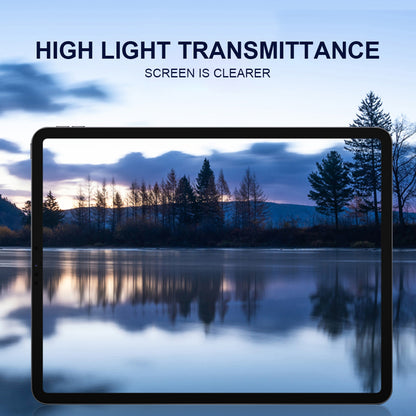 Privacy Screen Protector Folie Lito Classic voor Apple iPad Air 11 (2026) / Air 11 (2025), Gehard Glas, Volledige Lijm, 2.5D
