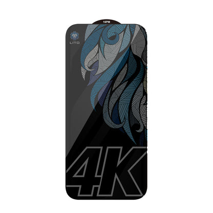 Beschermfolie Privacy Scherm Lito D+ Max 4K voor Apple iPhone 17 Air, Gehard Glas, Volledige Lijm