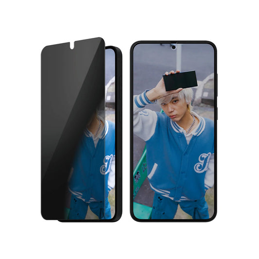 Beschermfolie Privacy PanzerGlass Ultra-Wide Fit voor Samsung Galaxy S25+ S936 / S24+ S926, Gehard Glas, Volledige Lijm