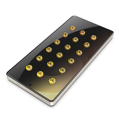 Beschermfolie Privacy Techsuit TitanGlass CrystalHD voor Samsung Galaxy S26, Gehard Glas, Volledige Lijm, Set van 2 stuks