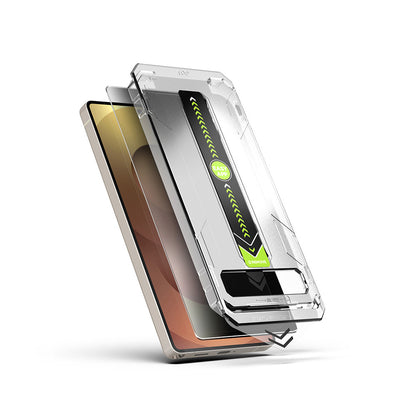 Screen Protection Film Privacy Techsuit TitanGlass CrystalHD for Samsung Galaxy S26 Ultra, Tempered Glass, Full Glue, Set of 2 Pieces