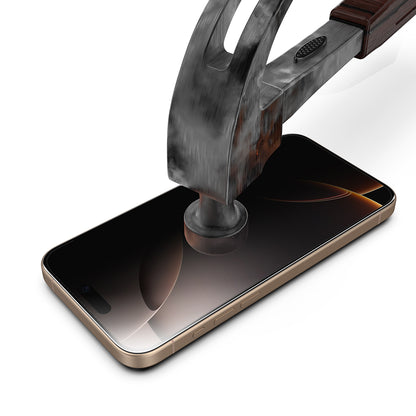 Privacy Techsuit TitanGlass schermbeschermfolie voor Apple iPhone 18 Pro Max, gehard glas, volledige lijm