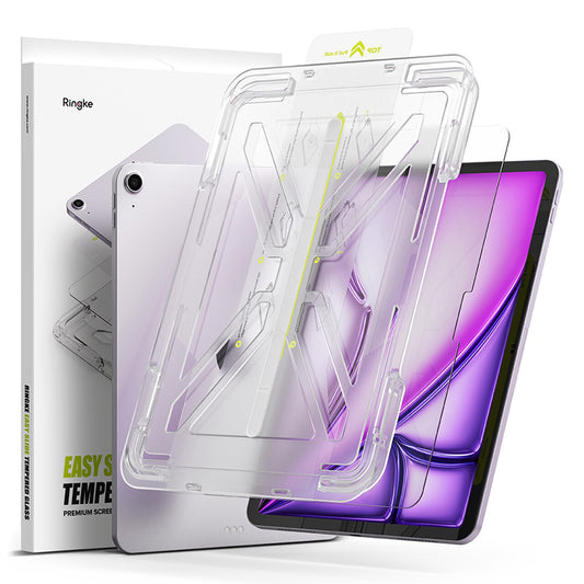 Ringke Easy Slide schermbeschermfolie voor Apple iPad Air 13 (2026) / Pro 13 (2025), gehard glas, volledige lijm
