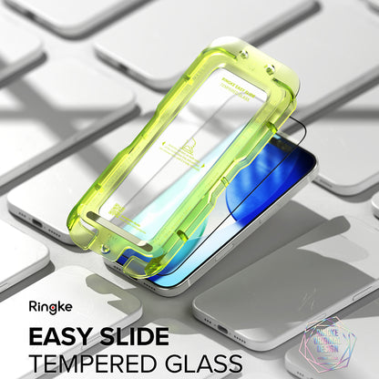 Ringke Easy Slide schermbeschermfolie voor Apple iPhone 17 Air, gehard glas, volledige lijm, set van 2 stuks