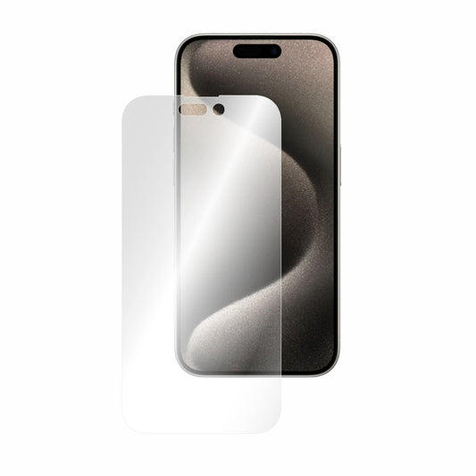 Smart Protection Premium Classic schermbeschermfolie voor Apple iPhone 15 Pro, plastic, set van 2 stuks