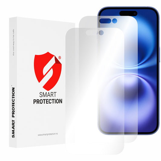 Smart Protection Premium Classic schermbeschermfolie voor Apple iPhone 16, plastic, set van 2 stuks