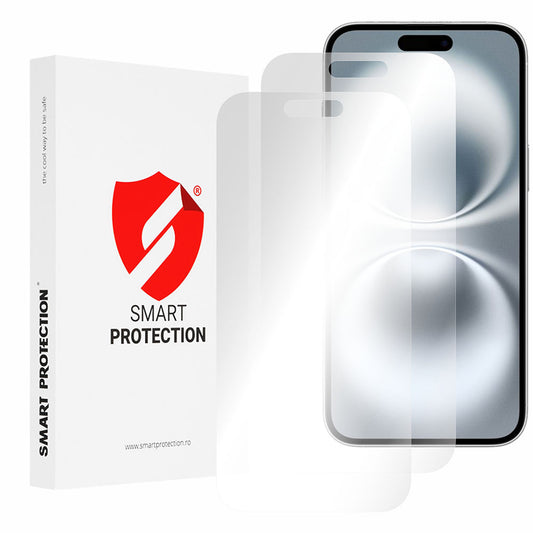 Smart Protection Premium Classic schermbeschermfolie voor Apple iPhone 16 Plus, plastic, set van 2 stuks