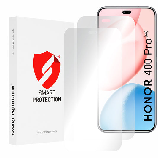 Smart Protection Premium Classic schermbeschermfolie voor Honor 400 Pro, plastic, set van 2 stuks