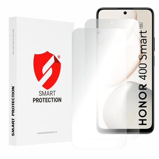 Smart Protection Premium Classic schermbeschermfolie voor Honor 400 Smart 4G / X7d 4G, plastic, set van 2 stuks