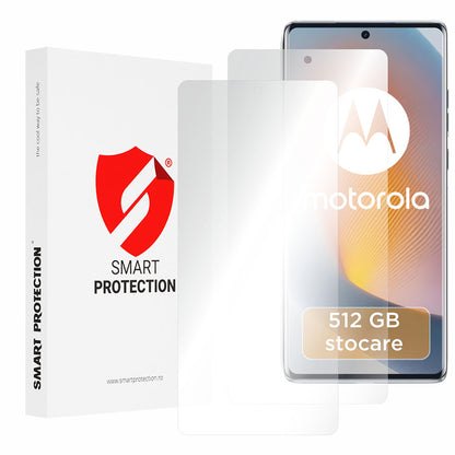 Smart Protection Premium Classic schermbeschermfolie voor Motorola Edge 50 Fusion, plastic, set van 2 stuks