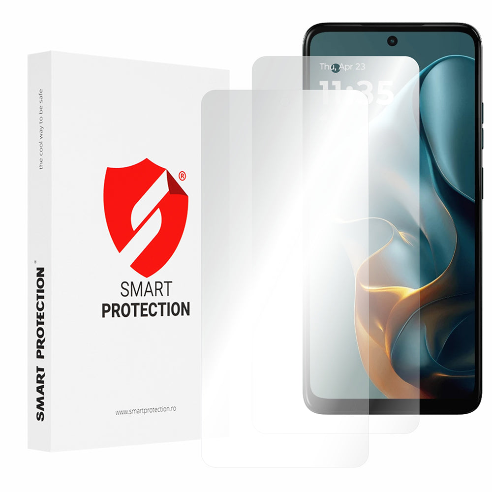 Smart Protection Premium Classic schermbeschermfolie voor Motorola Moto E15 / G05, plastic, set van 2 stuks
