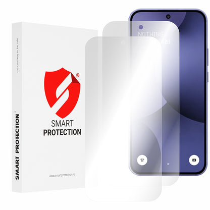 Smart Protection Premium Classic schermbeschermfolie voor Nothing Phone (4b), plastic, set van 2 stuks