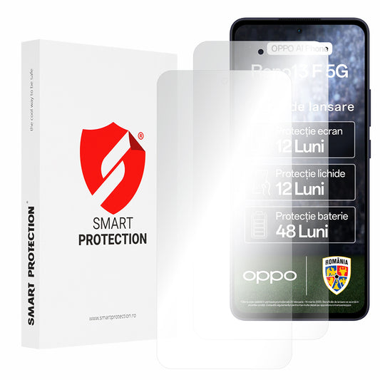 Smart Protection Premium Classic schermbeschermfolie voor Oppo Reno13 FS 5G / Reno13 F 4G / Reno13 F, plastic, set van 2 stuks