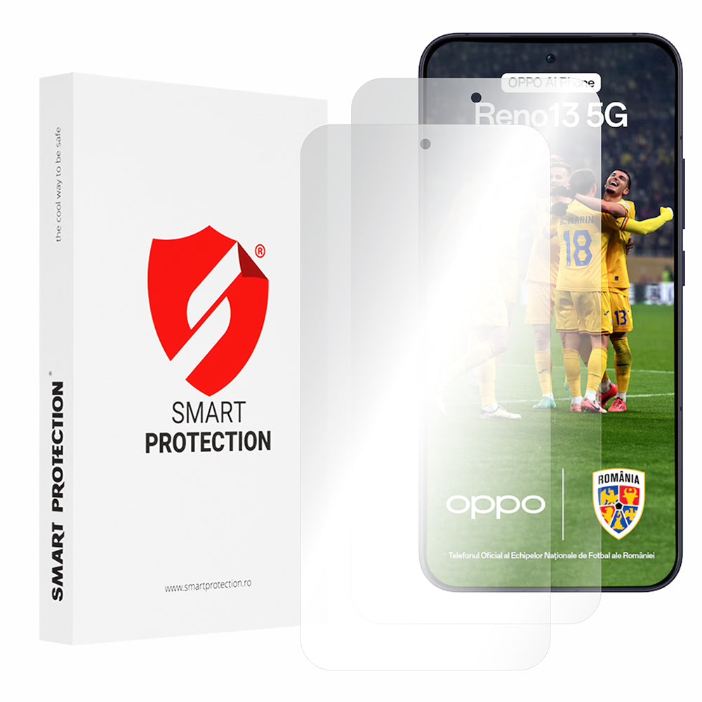 Smart Protection Premium Classic schermbeschermfolie voor Oppo Reno13, plastic, set van 2 stuks