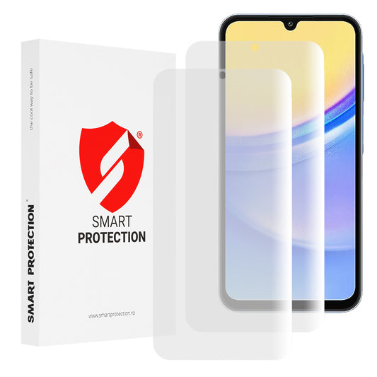 Smart Protection Premium Classic schermbeschermfolie voor Samsung Galaxy A15 5G A156 / A15 A155, plastic, set van 2 stuks