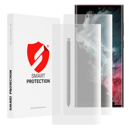 Smart Protection Premium Classic schermbeschermfolie voor Samsung Galaxy S22 Ultra 5G S908, plastic, set van 2 stuks