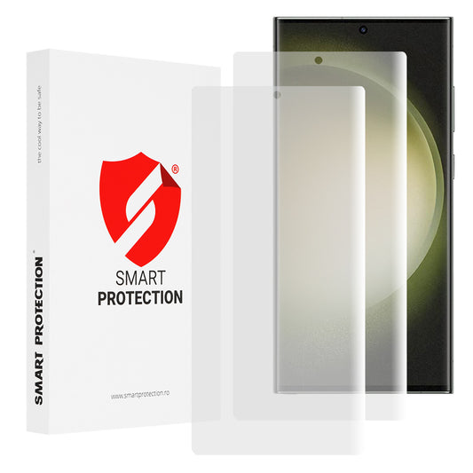 Smart Protection Premium Classic schermbeschermfolie voor Samsung Galaxy S23 Ultra S918, plastic, set van 2 stuks