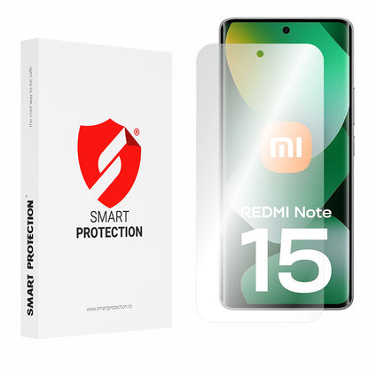 Beschermfolie Smart Protection Premium Classic voor Xiaomi Redmi Note 15 4G, Plastic, Set van 2 stuks