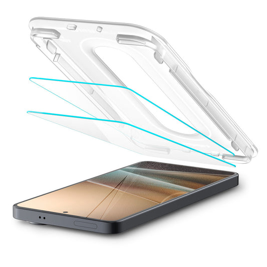 Beschermfolie Spigen GlastR EZ FIT Pro HD (Anti-Reflectie) voor Samsung Galaxy S26 Plus S947, Gehard Glas, Volledige Lijm, Set van 2 stuks
