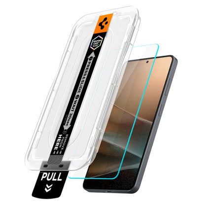 Spigen GlastR EZ FIT Pro HD Anti-Reflectie Screen Protector voor Samsung Galaxy S26 S942, Gehard Glas, Volledige Lijm, Set van 2 stuks AGL11092