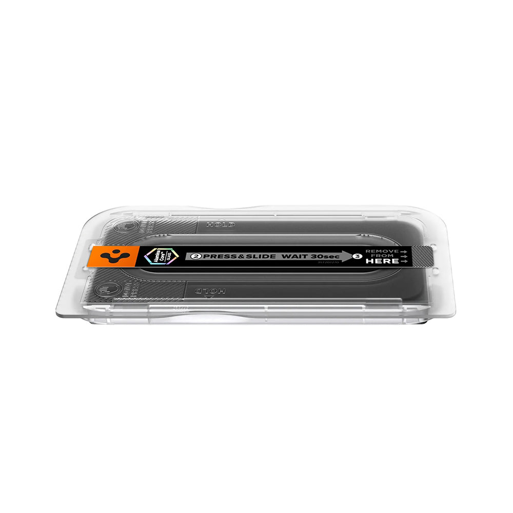 Spigen GlastR EZ FIT Pro schermbeschermfolie voor Google Pixel 11 Pro Fold, gehard glas, volledige lijm, set van 2 stuks AGL11490