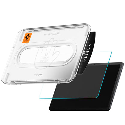 Schermbeveiligingsfolie Spigen GlastR EZ FIT Pro voor Samsung Galaxy Tab S11, Gehard Glas, Volledige Lijm AGL10198