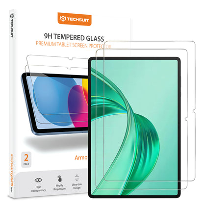 Techsuit ArmorGlass CrystalHD Screen Protector for Honor Pad X8a / Xiaomi Pad 6 / 6 Pro, Tempered Glass, Full Glue, Set of 2 Pieces
