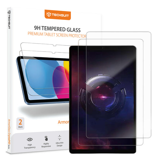 Techsuit ArmorGlass CrystalHD schermbeschermfolie voor Lenovo Legion Y700 (Gen 5), gehard glas, volledige lijm, set van 2 stuks