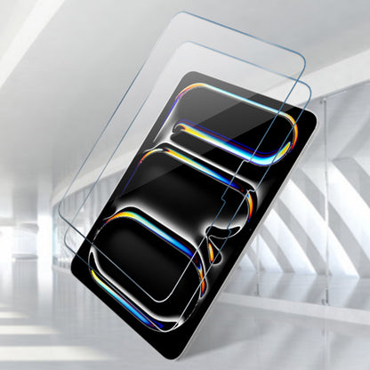 Beschermfolie Techsuit ArmorGlass CrystalHD voor Samsung Galaxy Tab S10+ / Tab S9 FE+, Gehard Glas, Volledige Lijm, Set van 2 Stuks