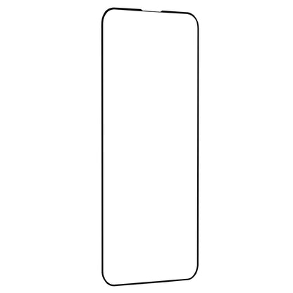 Techsuit M2 schermbeschermfolie voor Apple iPhone 17e / 16e / 14 / 13 Pro, gehard glas, full glue, 111D, zwart