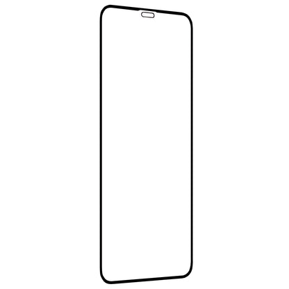 Techsuit schermbeschermfolie voor Apple iPhone 11 / XR, gehard glas, full glue, 111D, zwart