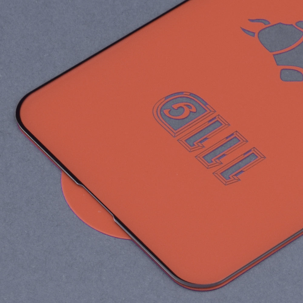 Techsuit schermbeschermfolie voor Apple iPhone 13 mini, gehard glas, full glue, 111D, zwart