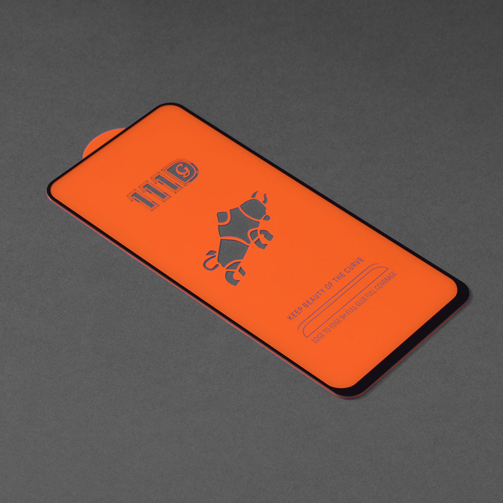 Techsuit schermbeschermfolie voor Honor 90 Lite, gehard glas, full glue, 111D, zwart
