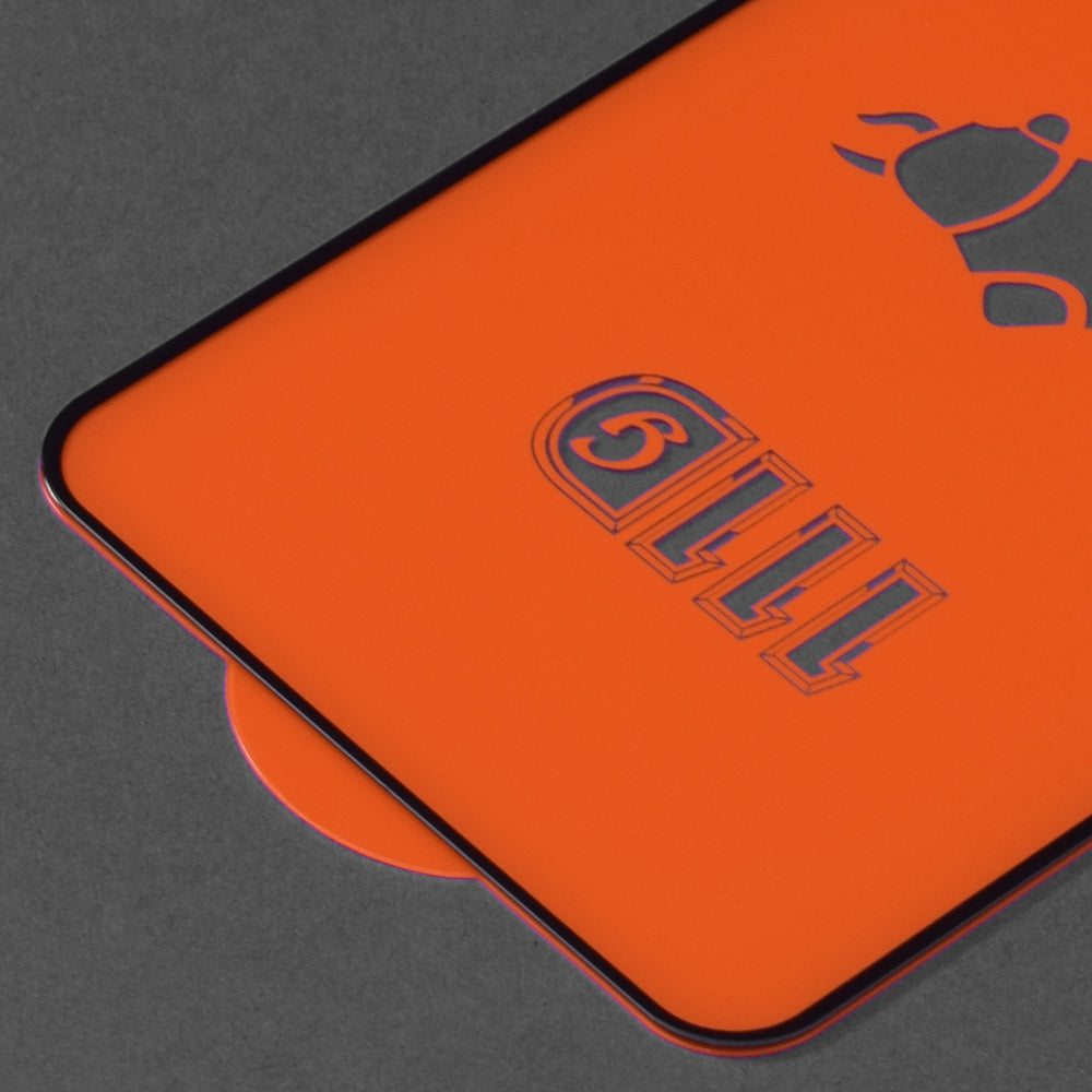 Techsuit schermbeschermfolie voor Honor 90 Lite, gehard glas, full glue, 111D, zwart