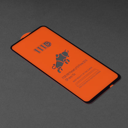 Techsuit schermbeschermfolie voor Huawei Y9 Prime (2019) / P Smart Z, gehard glas, full glue, 111D, zwart