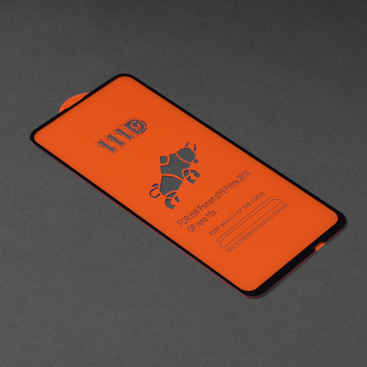 Techsuit schermbeschermfolie voor Huawei Y9 Prime (2019) / P Smart Z, gehard glas, full glue, 111D, zwart