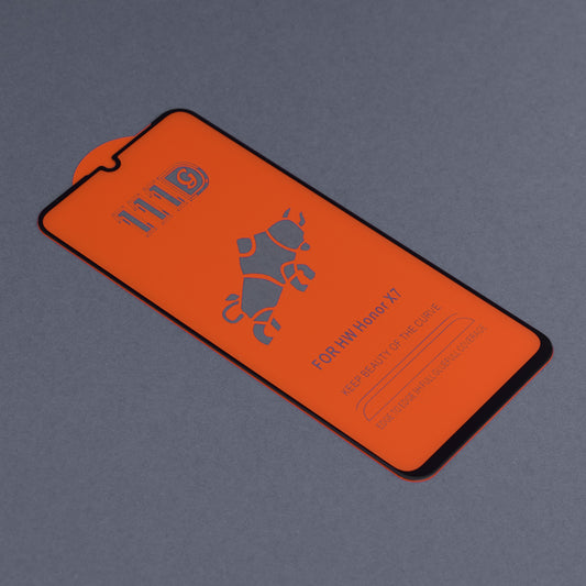 Techsuit schermbeschermfolie voor Samsung Galaxy A05s A057 / A05 A055, gehard glas, full glue, 111D, zwart