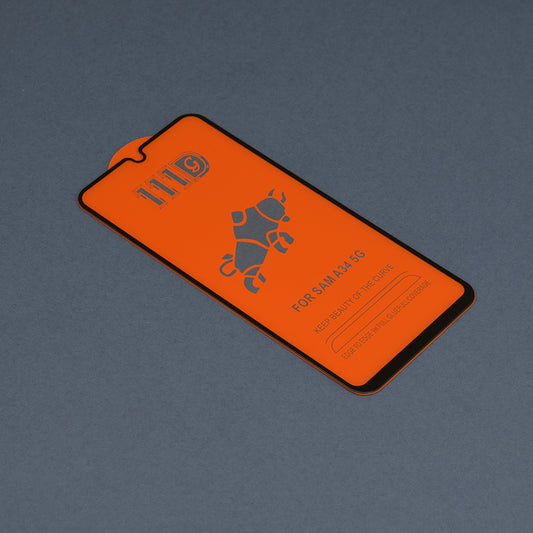 Techsuit schermbeschermfolie voor Samsung Galaxy A34 A346, gehard glas, full glue, 111D, zwart