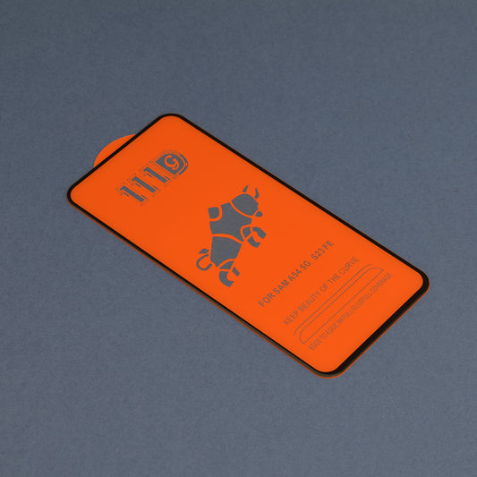 Techsuit schermbeschermfolie voor Samsung Galaxy S23 FE S711, gehard glas, full glue, 111D, zwart