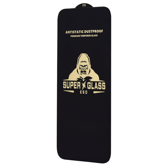 Techsuit schermbeschermfolie voor Xiaomi 17T, gehard glas, full glue, zwart