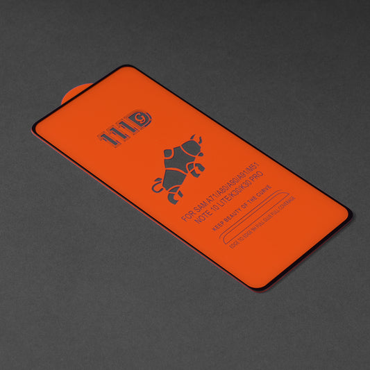 Techsuit schermbeschermfolie voor Xiaomi Redmi Note 10 Pro Max / Note 10 Pro, gehard glas, full glue, 111D, zwart