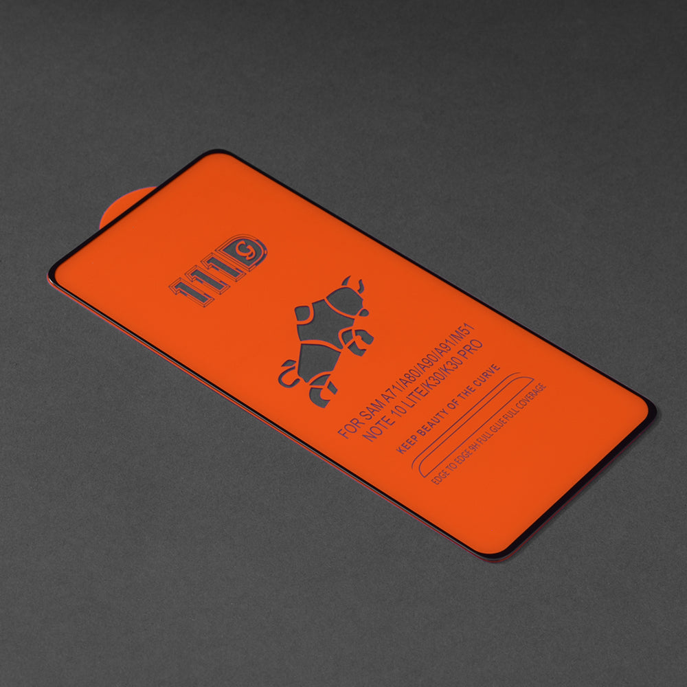 Techsuit schermbeschermfolie voor Xiaomi Redmi Note 12 4G / Poco X5 / Note 12 5G, gehard glas, full glue, 111D, zwart